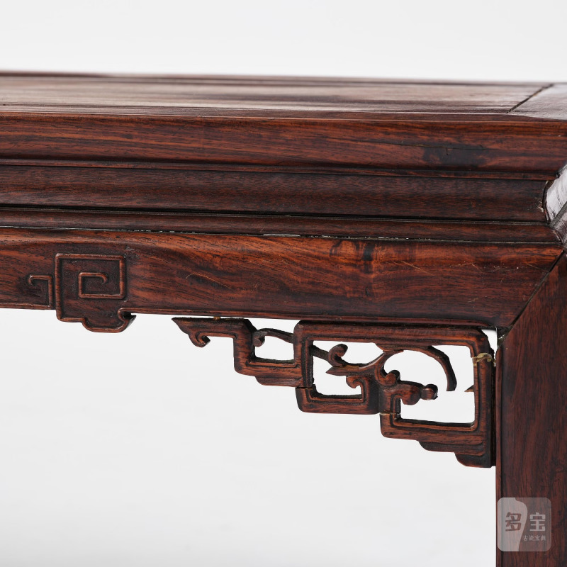 A Chinese hardwood low table, - 图9